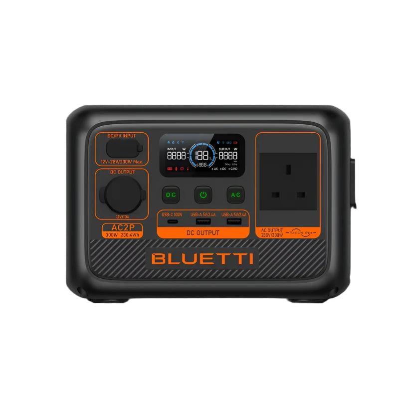 BLUETTI AC2P Portable Power Station | 300W 230Wh