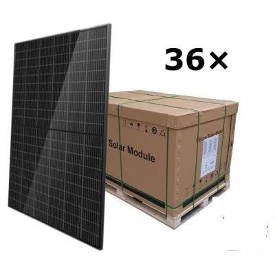 ELERIX ESM-430T Solar panel, Full Black, TOPCon N type, Mono, Half Cut, 430Wp, 108 cells, Pallet 36 pcs