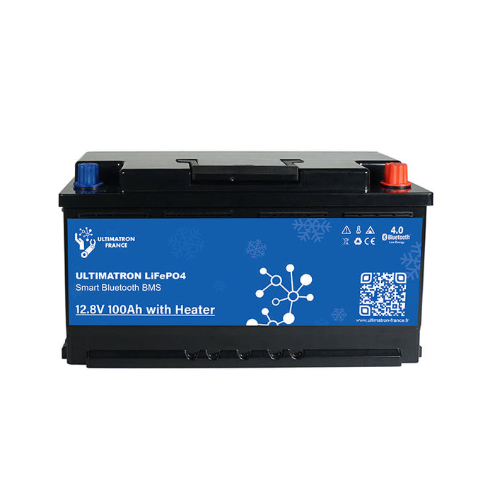12v 100ah  LiFePO4 Battery (Underseat with heater) - ULS-12-100H | MOQ  2 - 100