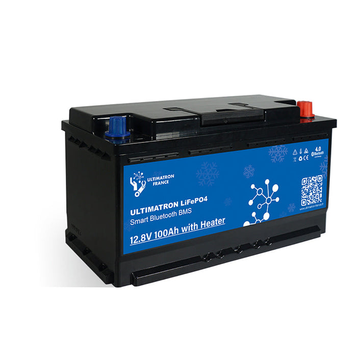 12v 100ah  LiFePO4 Battery (Underseat with heater) - ULS-12-100H | MOQ - 1